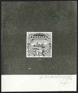 Sale 1197, Lot 1734, 12c "Adriatic" 1869 Pictorial Issue, Essays & Proofs (Scott 117-E, 117P)