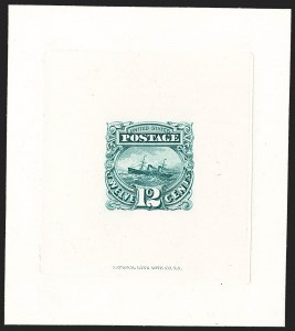 Sale 1197, Lot 1741, 12c "Adriatic" 1869 Pictorial Issue, Essays & Proofs (Scott 117-E, 117P)