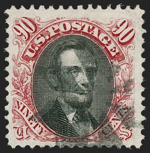 Sale 1197, Lot 1773, 15c-90c 1869 Pictorial Issue (Scott 118-122)