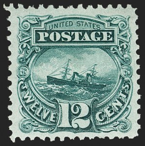 Sale 1197, Lot 1783, 1875 Re-Issue of 1869 Pictorial Issue (Scott 123-133a)