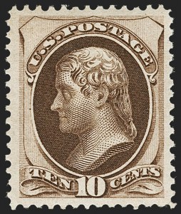 Sale 1197, Lot 1808, 1873-75 Continental Bank Note Co. Issue (Scott 156-166, 178-179)
