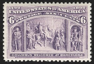 Sale 1197, Lot 1832, 1893 Columbian Issue (Scott 230-245)