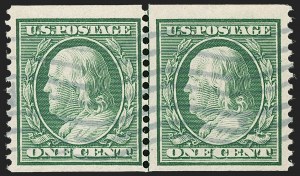 Sale 1197, Lot 1927, 1908-13 Washington-Franklin Issues (Scott 331-396)