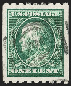 Sale 1197, Lot 1938, 1908-13 Washington-Franklin Issues (Scott 331-396)