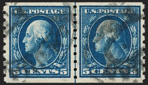 Sale 1197, Lot 1943, 1908-13 Washington-Franklin Issues (Scott 331-396)