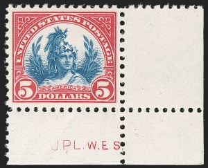 Sale 1197, Lot 2047, 1922-29 Issues (Scott 551-621)