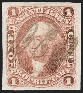 Sale 1197, Lot 2155, Revenues: First Issue