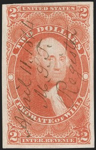 Sale 1197, Lot 2160, Revenues: First Issue
