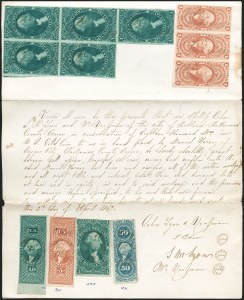 Sale 1197, Lot 2162, Revenues: First Issue