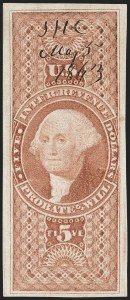 Sale 1197, Lot 2164, Revenues: First Issue
