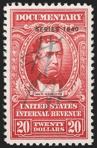 Sale 1197, Lot 2183, Revenues: Second Issue thru Proprietary, Balances