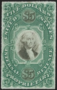 Sale 1197, Lot 2190, Revenues: Second Issue thru Proprietary, Balances