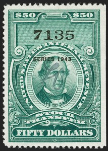 Sale 1197, Lot 2192, Revenues: Second Issue thru Proprietary, Balances
