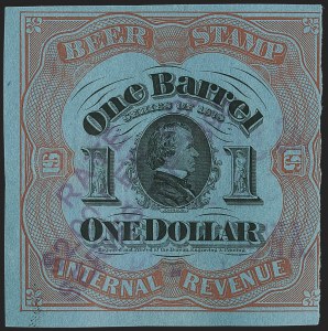 Sale 1197, Lot 2200, Revenues: Wine and Beer Stamps