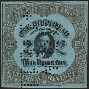 Sale 1197, Lot 2205, Revenues: Wine and Beer Stamps