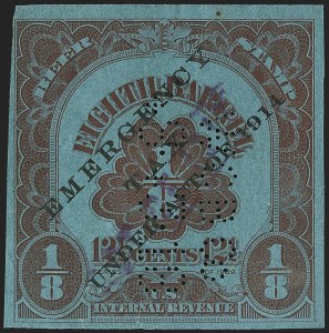 Sale 1197, Lot 2207, Revenues: Wine and Beer Stamps
