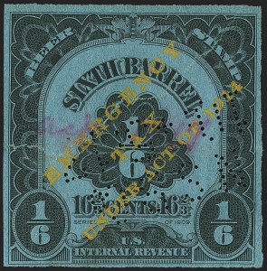 Sale 1197, Lot 2209, Revenues: Wine and Beer Stamps