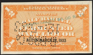 Sale 1197, Lot 2224, Revenues: Wine and Beer Stamps