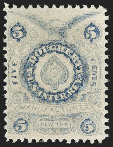 Sale 1197, Lot 2240, Revenues: Private Die Proprietary