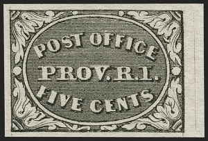 Sale 1199, Lot 1001, Postmasters' Provisionals