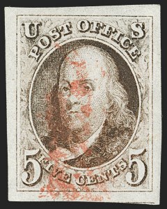 Sale 1199, Lot 1006, 1847 Issue and Reproductions (Scott 1-4)