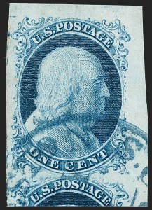 Sale Number 1199, Lot Number 1020, 1c 1851-56 Issue (Scott 5-9)