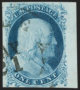Sale 1199, Lot 1022, 1c 1851-56 Issue (Scott 5-9)