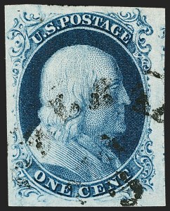 Sale Number 1199, Lot Number 1024, 1c 1851-56 Issue (Scott 5-9)