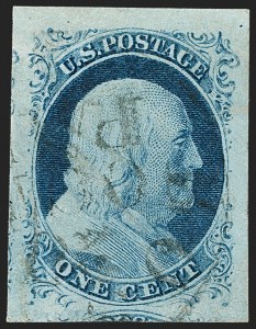 Sale Number 1199, Lot Number 1028, 1c 1851-56 Issue (Scott 5-9)