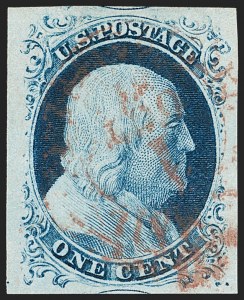 Sale Number 1199, Lot Number 1029, 1c 1851-56 Issue (Scott 5-9)