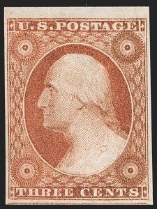 Sale 1199, Lot 1032, 3c-12c 1851-56 Issue (Scott 10-17)