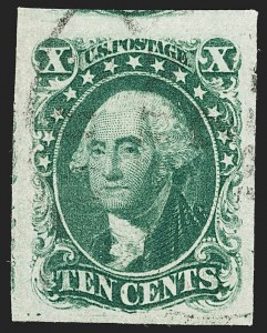 Sale Number 1199, Lot Number 1042, 3c-12c 1851-56 Issue (Scott 10-17)