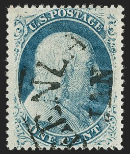 Sale Number 1199, Lot Number 1064, 1c-3c 1857-60 Issue (Scott 18-26)