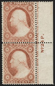 Sale 1199, Lot 1066, 1c-3c 1857-60 Issue (Scott 18-26)