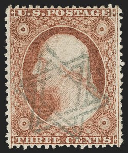 Sale 1199, Lot 1070, 1c-3c 1857-60 Issue (Scott 18-26)