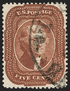 Sale Number 1199, Lot Number 1077, 5c-30c 1857-60 Issue (Scott 27-38)