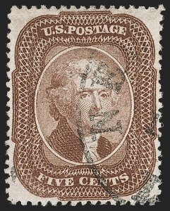 Sale 1199, Lot 1078, 5c-30c 1857-60 Issue (Scott 27-38)