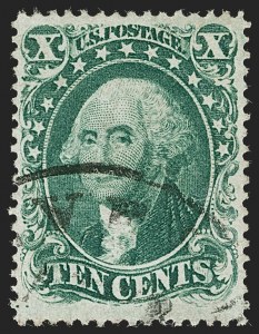 Sale 1199, Lot 1083, 5c-30c 1857-60 Issue (Scott 27-38)