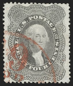 Sale Number 1199, Lot Number 1092, 5c-30c 1857-60 Issue (Scott 27-38)