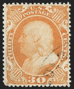 Sale 1199, Lot 1095, 5c-30c 1857-60 Issue (Scott 27-38)