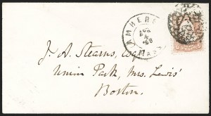 Sale 1199, Lot 1117, 1861-66 Issue Fancy Cancellations