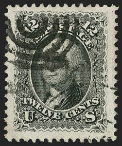 Sale 1199, Lot 1122, 1861-66 Issue (Scott 67-78)