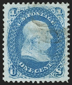 Sale 1199, Lot 1151, 1867-68 Grilled Issue (Scott 79-101)