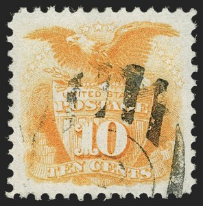 Sale 1199, Lot 1208, 1875 Re-Issue of 1869 Pictorial Issue (Scott 123-133a)