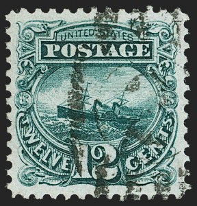 Sale 1199, Lot 1209, 1875 Re-Issue of 1869 Pictorial Issue (Scott 123-133a)