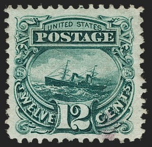 Sale 1199, Lot 1210, 1875 Re-Issue of 1869 Pictorial Issue (Scott 123-133a)
