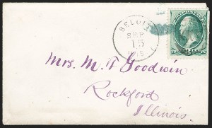 Sale 1199, Lot 1247, 1873 Continental Bank Note Co. Issue (Scott 156-166)