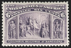 Sale Number 1199, Lot Number 1310, 1893 Columbian Issue (Scott 230-245)