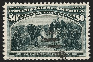 Sale 1199, Lot 1320, 1893 Columbian Issue (Scott 230-245)