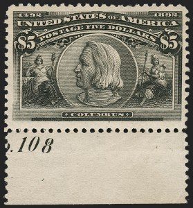 Sale 1199, Lot 1328, 1893 Columbian Issue (Scott 230-245)